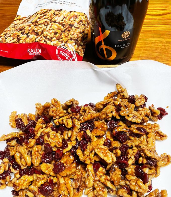 胡桃とクランベリーのスイーツ佃煮-レシピのメイン写真