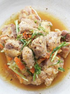 手軽に減塩!鶏肉と玉ねぎ麹の炒め物-レシピのメイン写真