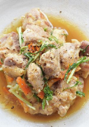 手軽に減塩！鶏肉と玉ねぎ麹の炒め物-レシピのメイン写真