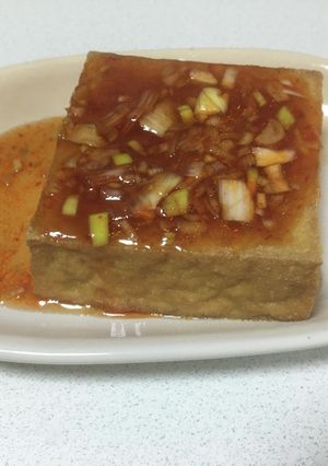 厚揚げのピリ辛ネギたれ-レシピのメイン写真