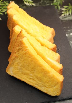 簡単！出汁たまトースト-レシピのメイン写真