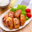 じゃがいものピリ辛肉巻き