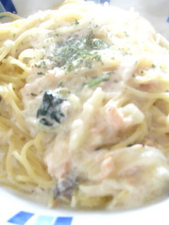 鮭と白菜のクリームパスタ-レシピのメイン写真