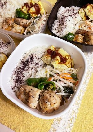 20240107お留守番お弁当-レシピのメイン写真