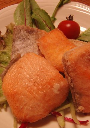 簡単~☆鮭のレモン香り揚げ-レシピのメイン写真