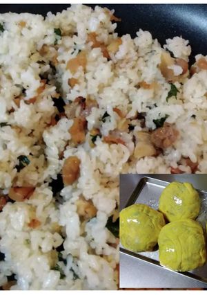 梅と大葉のオムライス（今日は焼鳥で）-レシピのメイン写真
