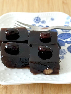 余った黒豆で簡単寒天ゼリー-レシピのメイン写真