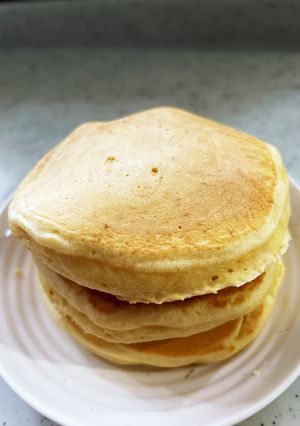 ふっくらホットケーキ-レシピのメイン写真