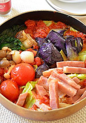 チリパウダーで野菜たっぷりメキシカン鍋♪-レシピのメイン写真
