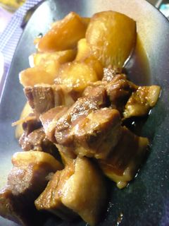 圧力鍋でスピーディ★豚の角煮-レシピのメイン写真