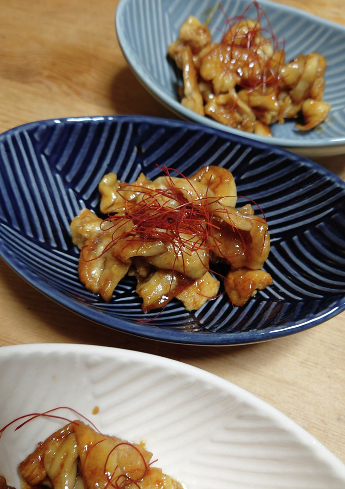 すき焼きのたれで鶏皮小鉢-レシピのメイン写真