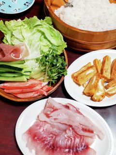 好きな材料で巻き巻き~♪手巻き寿司!-レシピのメイン写真