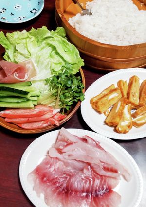 好きな材料で巻き巻き～♪手巻き寿司！-レシピのメイン写真