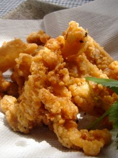 オイマヨ味☆カリカリ鶏皮唐揚げ-レシピのメイン写真