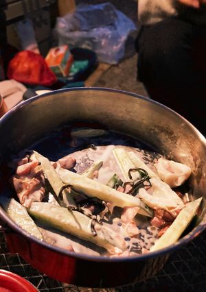 カリカリ梅のたたききゅうり@キャンプ-レシピのメイン写真