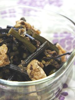わらびの煮物(あく抜き手順付)-レシピのメイン写真