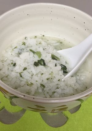 フリーズドライでお手軽に！七草粥-レシピのメイン写真