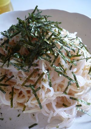 ダイエットメニュー★糸こん明太パスタ★-レシピのメイン写真
