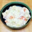 豆乳と豚肉のクリームシチュー