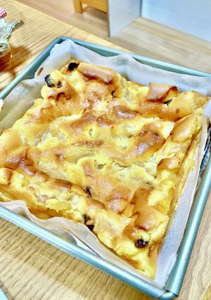 煮りんごのチーズケーキ-レシピのメイン写真