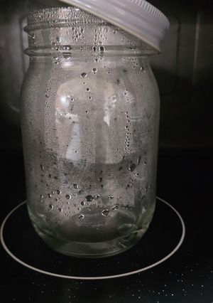レンジで簡単!耐熱容器の煮沸消毒-レシピのメイン写真