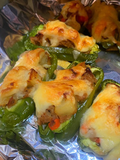 ジャガイモ、ツナ、カレーチーズ焼き-レシピのメイン写真