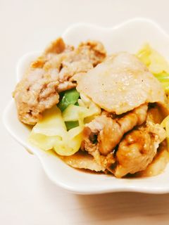簡単!豚キャベツのマヨカレー炒め-レシピのメイン写真