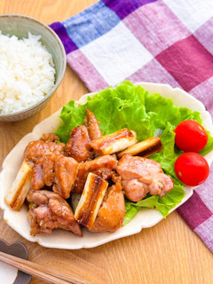 鶏肉と白ネギのわさび照り焼き-レシピのメイン写真