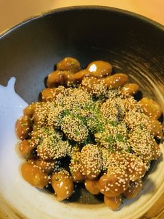 毎日の納豆●ケシの実をパラパラ…-レシピのメイン写真