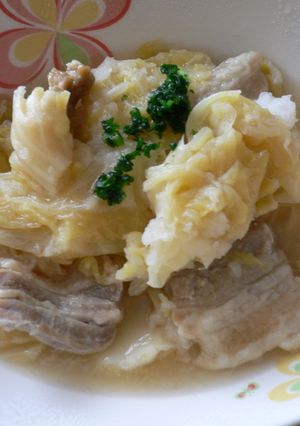 トロトロキャベツと豚のみぞれ煮-レシピのメイン写真
