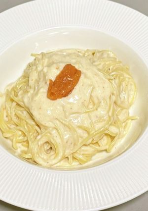 明太子クリームパスタ-レシピのメイン写真