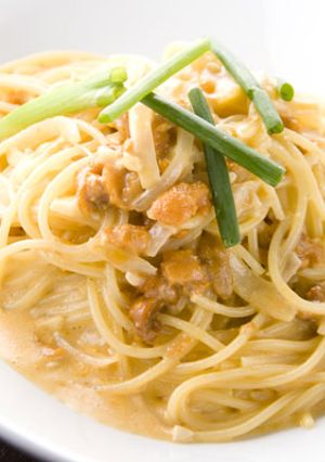 旦那様でも出来る☆生うにのクリームパスタ-レシピのメイン写真