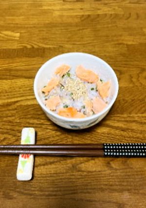 サケとガリの混ぜご飯-レシピのメイン写真