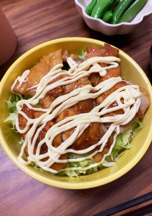 時短レシピ☆照りマヨ丼-レシピのメイン写真