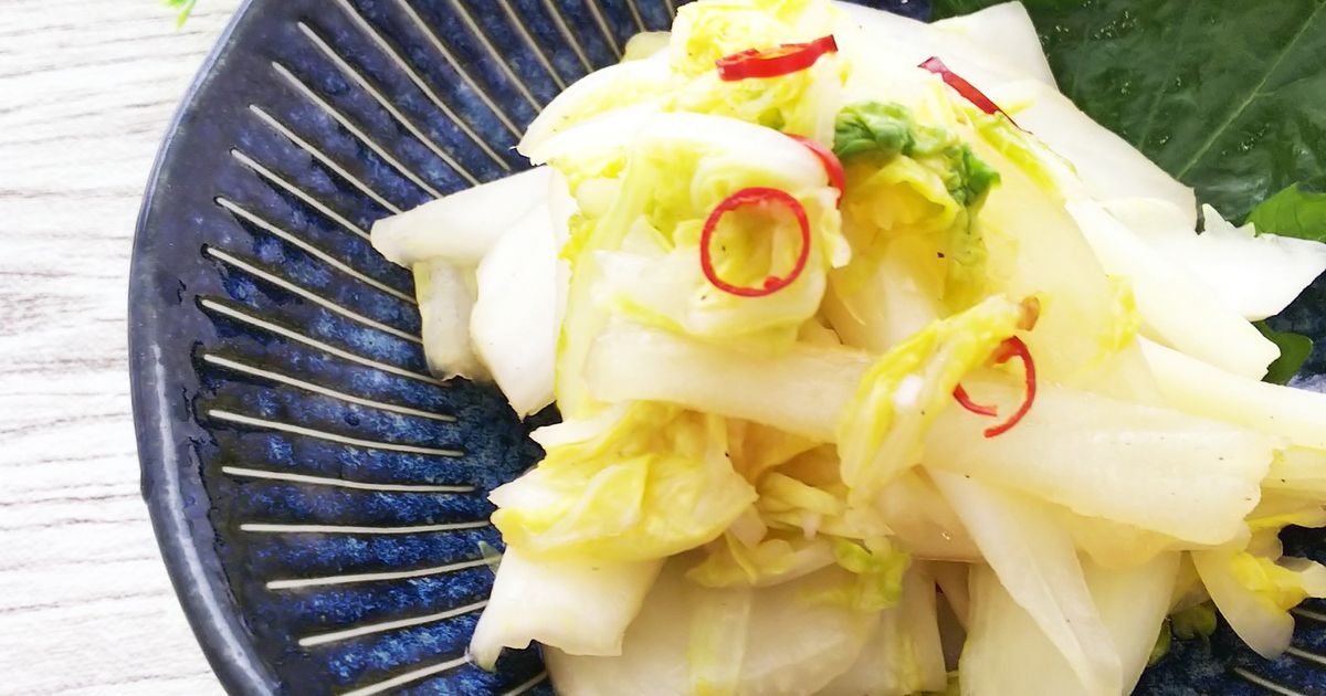 基本からアレンジまで!思わずつくりたくなる「白菜漬物 白だし」のレシピ集 | クックパッド