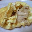 とろ~りうまうま☆かにクリームオムレツ