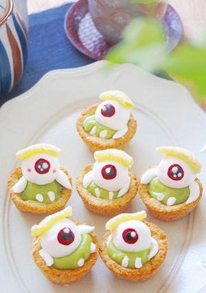 バレンタイン☆目玉親父の入浴チョコタルト-レシピのメイン写真