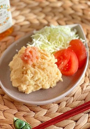 永久保存版★電子レンジで明太ポテトサラダ-レシピのメイン写真