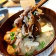 旨みたっぷり!肉ダク猪汁