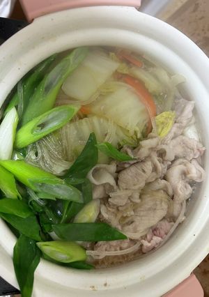 包丁使わないスープの飲める満腹豚鍋-レシピのメイン写真