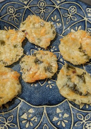 離乳食後期〜全粥(5倍粥)のおやき-レシピのメイン写真