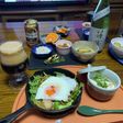水菜の焼きそば(サラダ風)