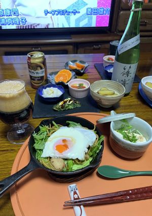 水菜の焼きそば(サラダ風)-レシピのメイン写真