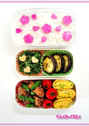 超かんたん弁当✿赤かぶで桜満開ごはん✿-レシピのメイン写真