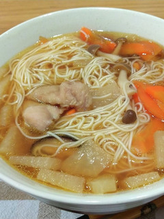 ☆あったか☆温鶏そうめん☆-レシピのメイン写真