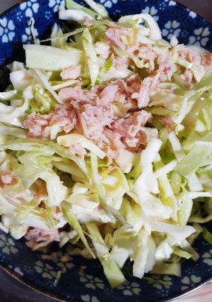 簡単★キャベツとシーチキンのサラダ-レシピのメイン写真