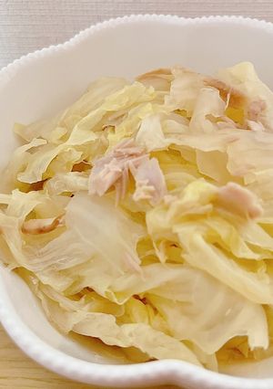 鍋で煮るだけ！白菜とツナのうま煮-レシピのメイン写真