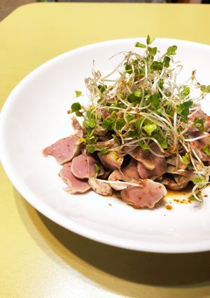 簡単おつまみ♪さっぱり砂肝サラダ-レシピのメイン写真