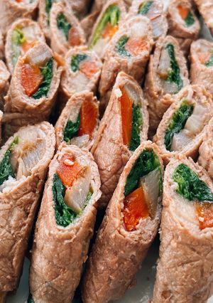 八幡巻き(野菜の牛肉巻き)✴︎お節料理に-レシピのメイン写真
