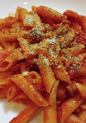 トマト缶ペンネ-レシピのメイン写真